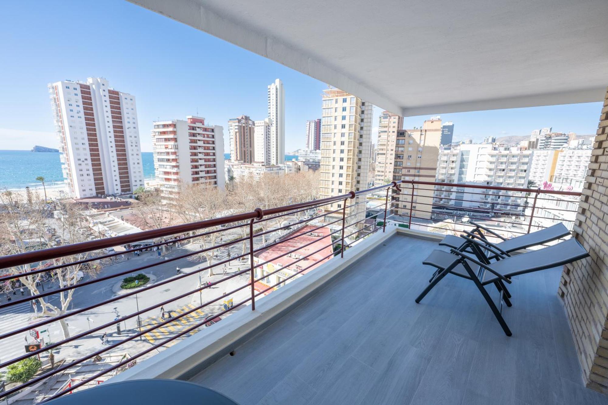 Apartament Con Terraza A 1 Minuto De La Playa Benidorm